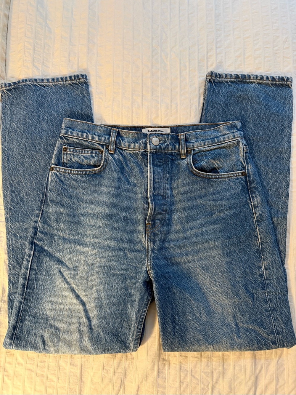 Reformation Cynthia High Rise Relaxed Jean